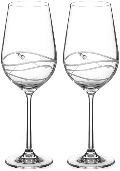 Diamante Vínový set sklenic Venezia 350 ml 2 ks