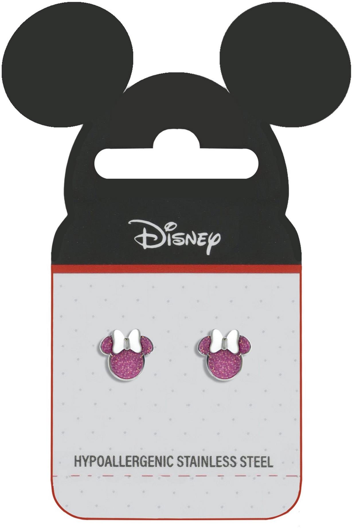 DISNEY Minnie Mouse ocelové náušnice E600196NKL.TP