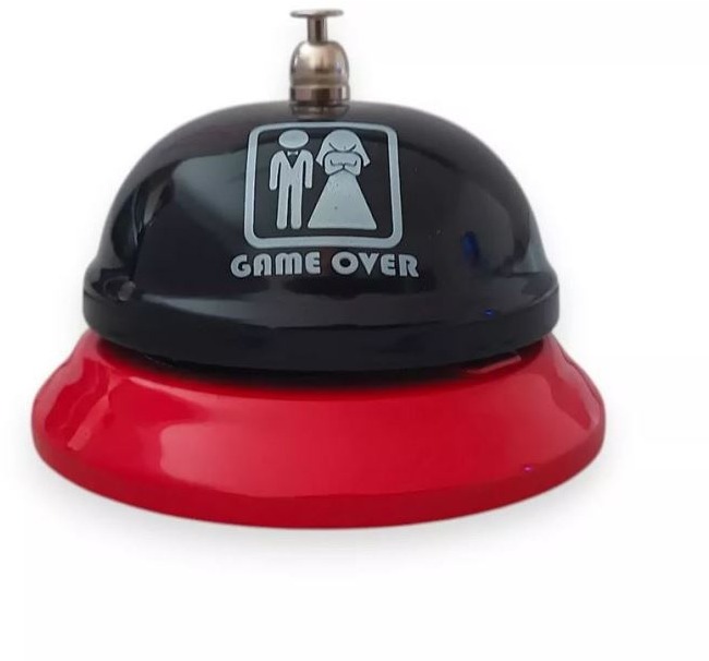 Recepční zvonek Game over - rozlučka se svobodou