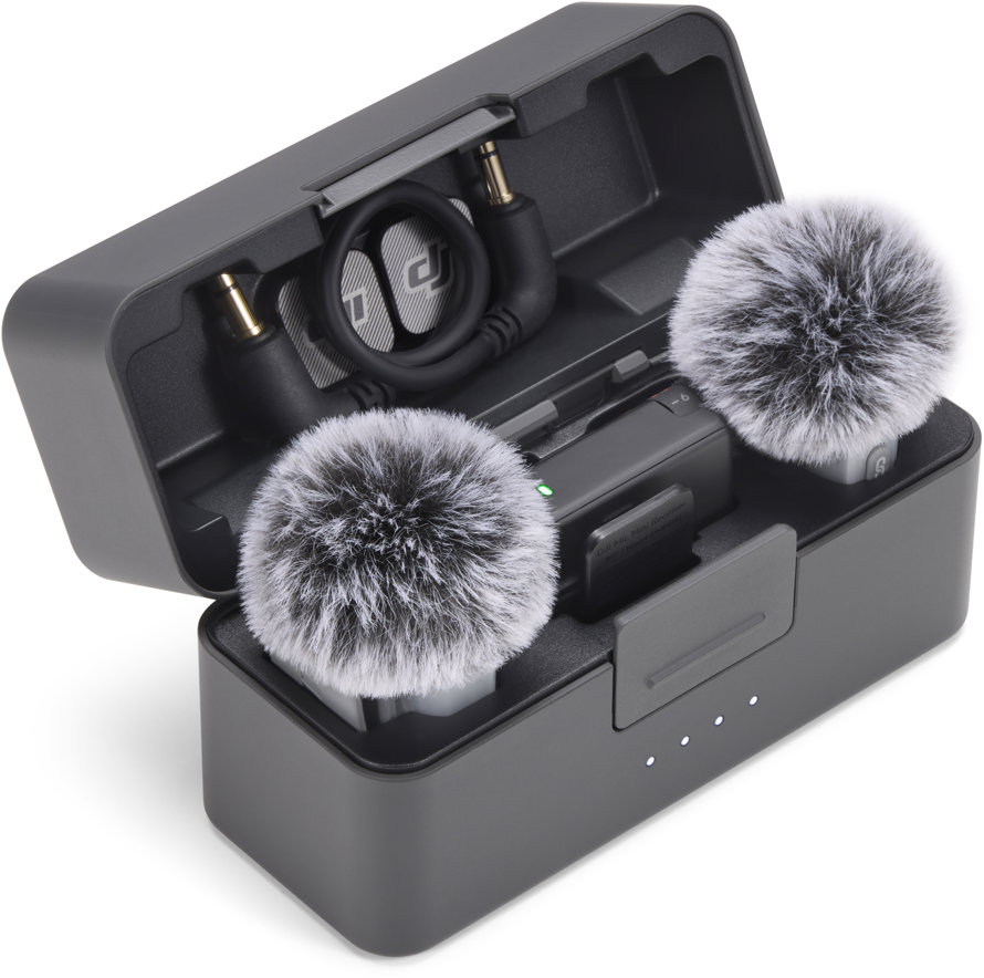 DJI Mic Mini 2 (2 TX + 1 RX + Charging Case)