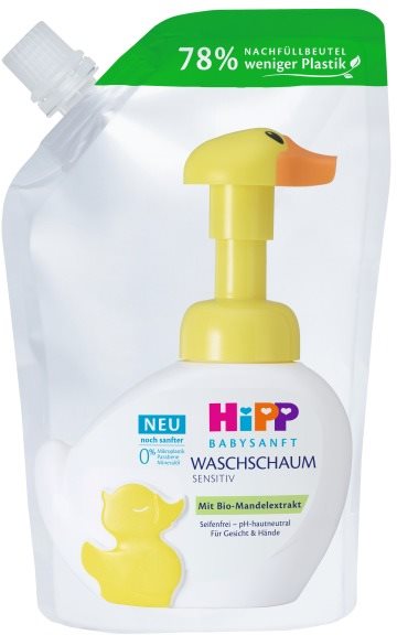 HiPP Babysanft pěna na mytí - náhradní náplň 250 ml