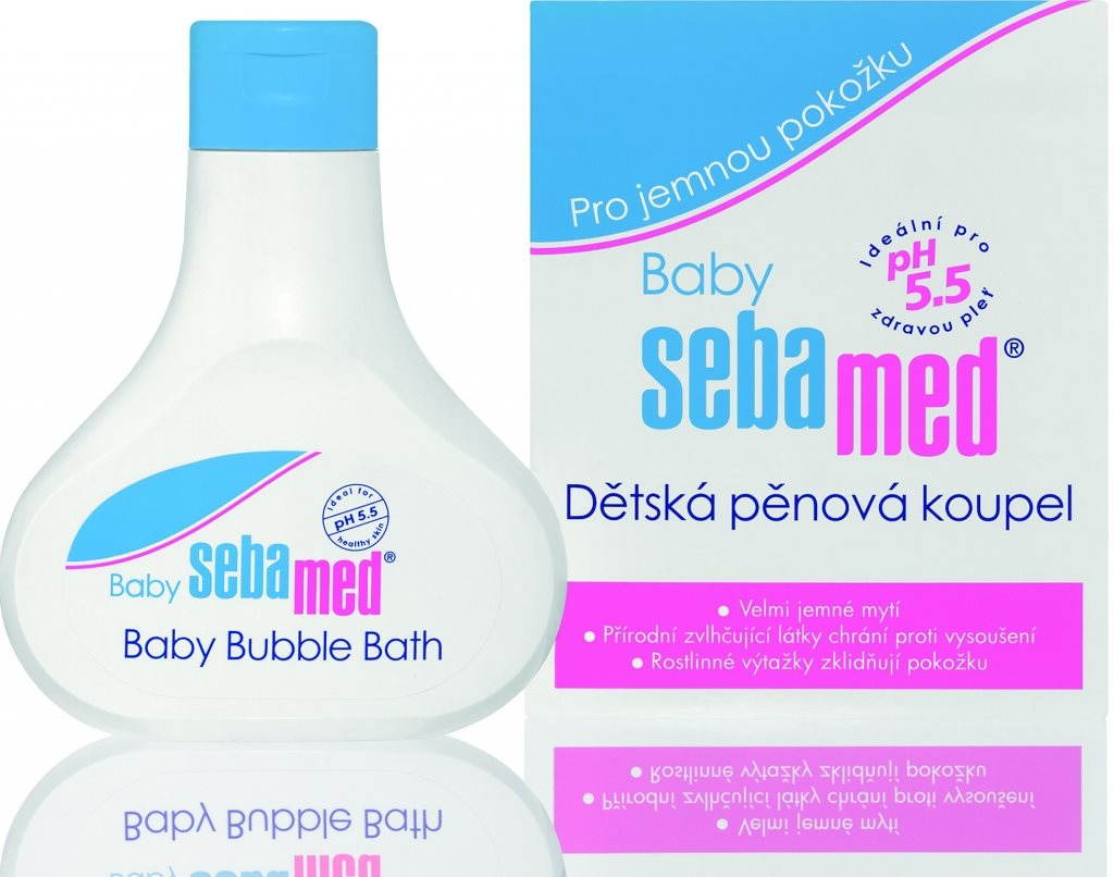 SEBAMED BABY Dětská pěnová koupel 200 ml
