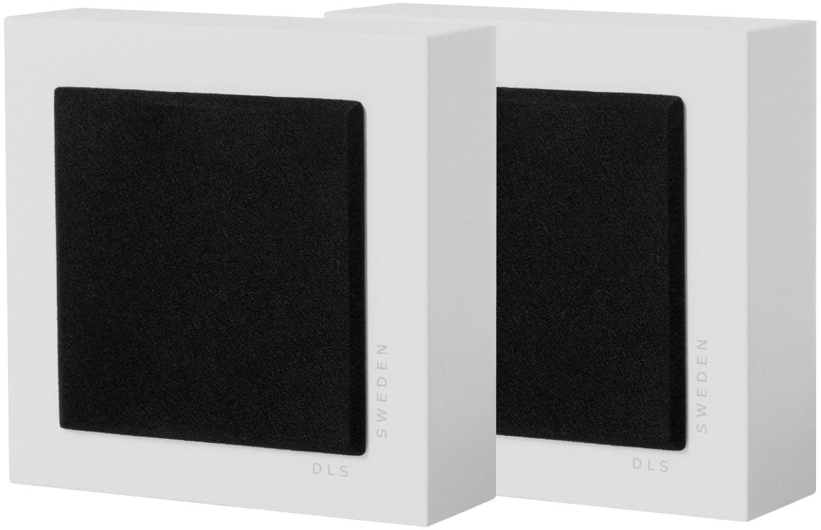 DLS Flatbox Slim Mini Satin White - pár
