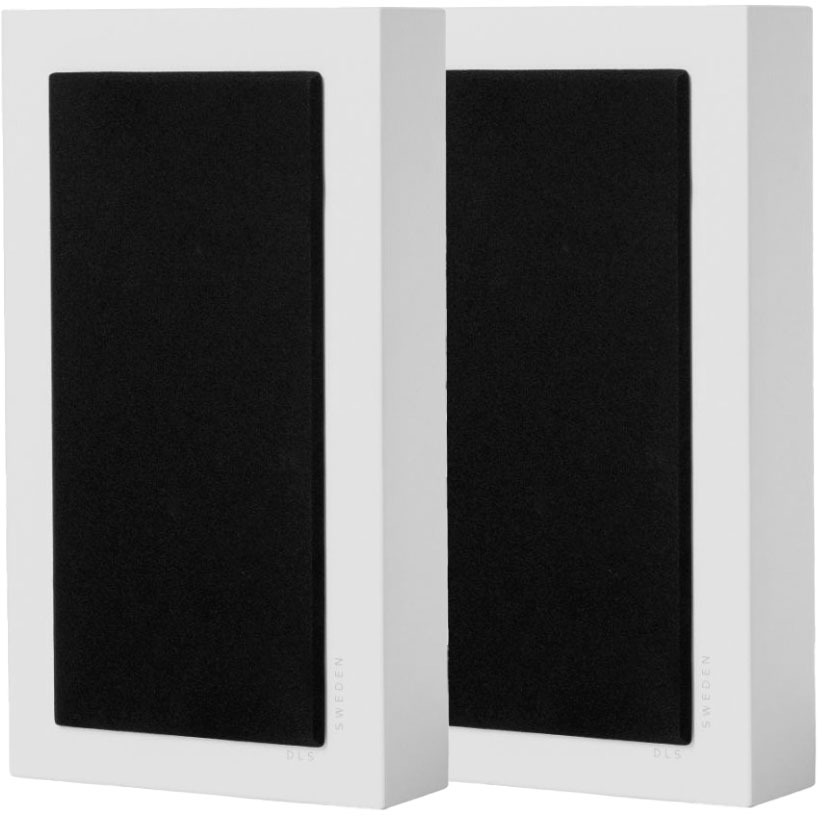 DLS Flatbox Midi Satin White - pár