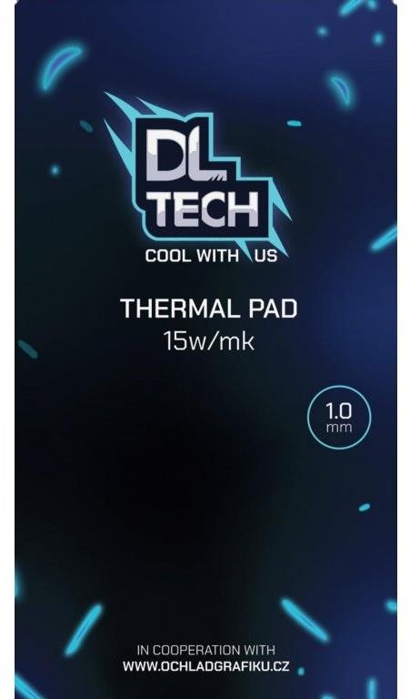 DLTech Thermal Pad 90 × 50 × 1,0 mm 15W/mK