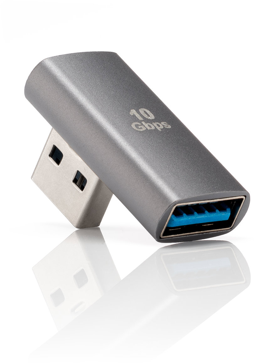 DLTECH 90° adaptér adaptér USB 3.0 OTG - pravý