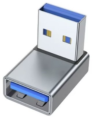 DLTECH 90° adaptér USB 3.0 OTG - přední