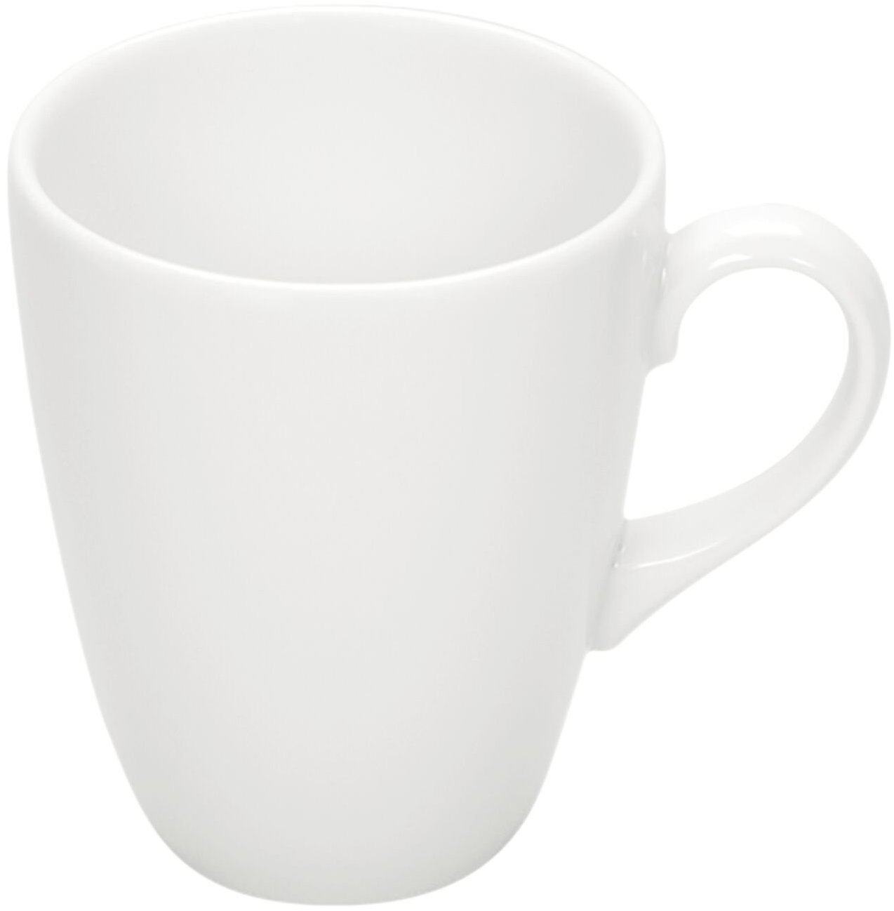 BAUSCHER Smart Hrnek s uchem, 280 ml, bílý, 6 ks