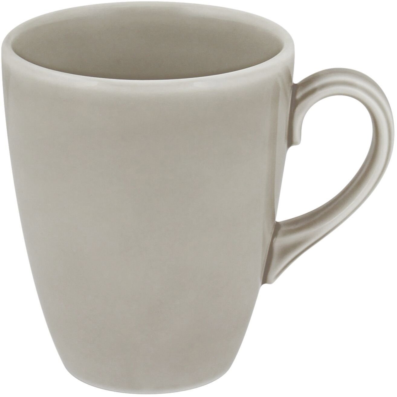 BAUSCHER Smart Hrnek s uchem, 280 ml, šedý, 6 ks