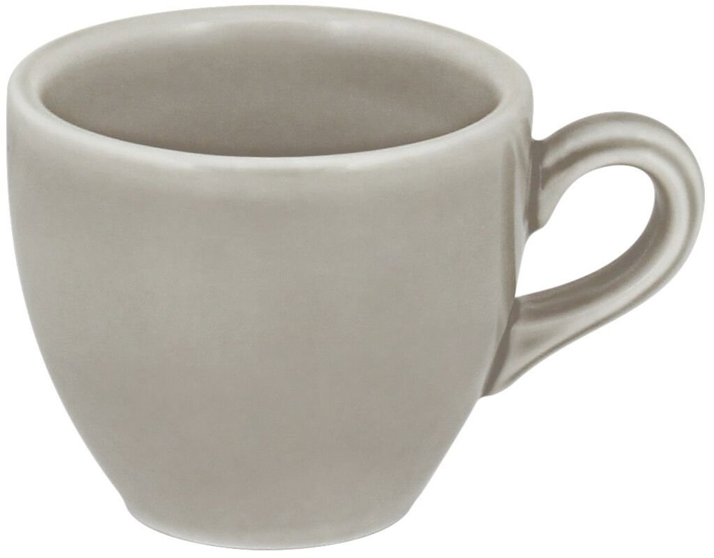 BAUSCHER Smart Šálek na espresso, 80 ml, šedý, 6 ks