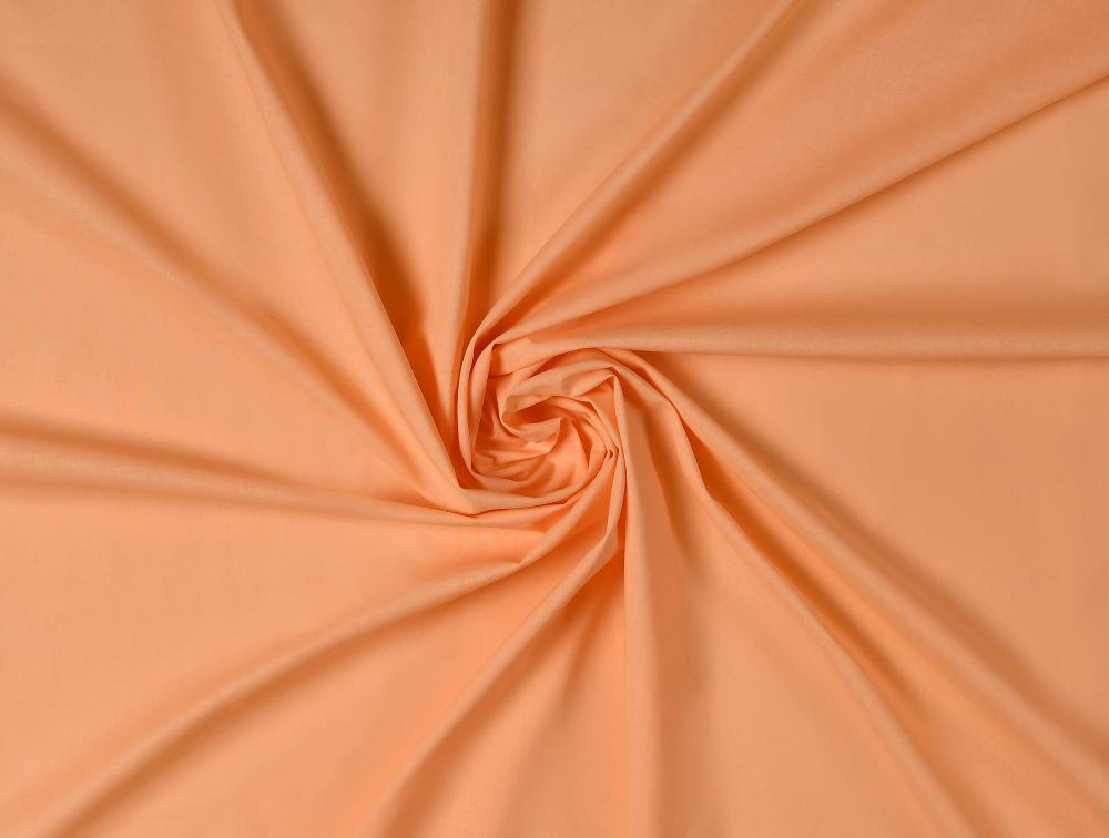 Kvalitex Bavlněné prostěradlo napínací meruňkové 90 × 200 cm