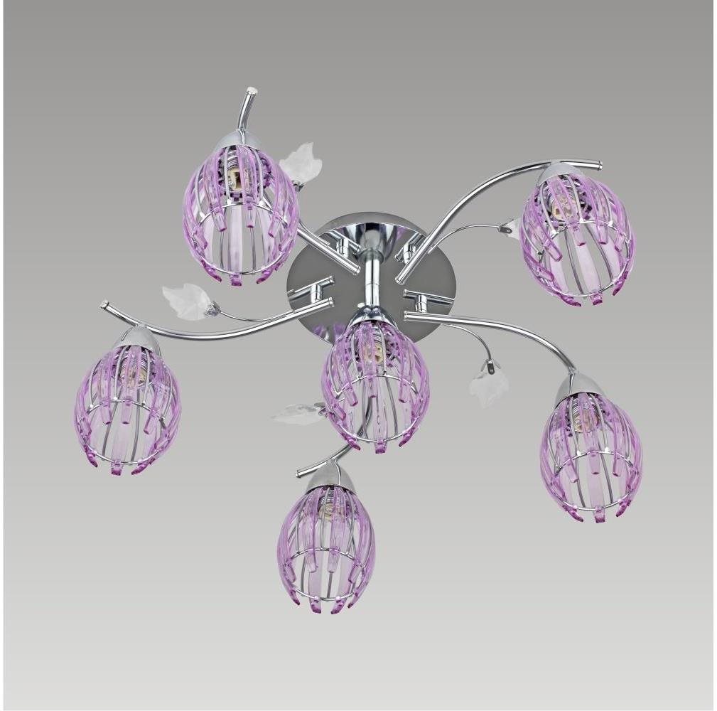 Bodové svítidlo EZZO 6xG9/33W/230V fialová