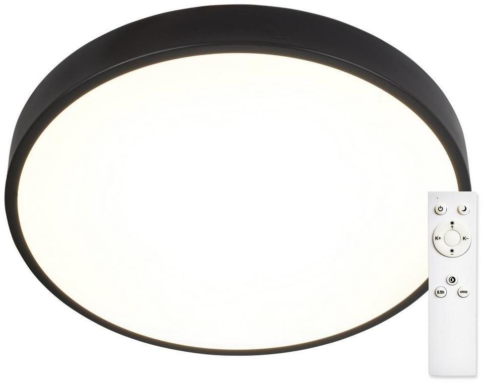 Top Light Metal 40C RC -LED Stmívatelné stropní svítidlo LED/51W/230V + DO černá
