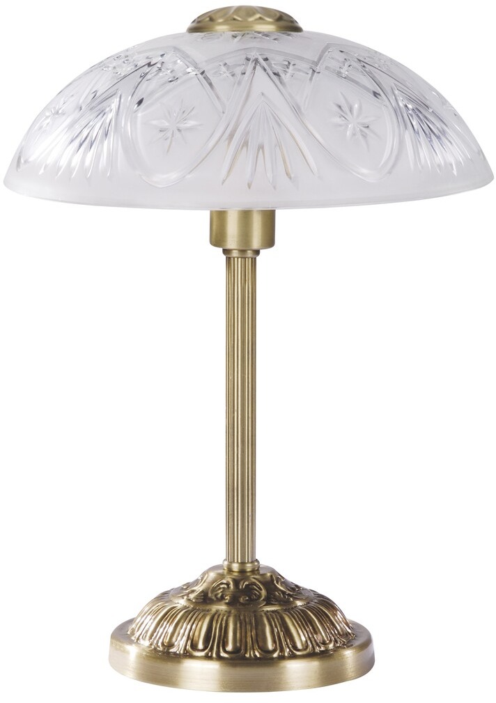 Stolní lampa ANNABELLA s bronzovým povrchem