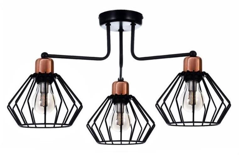 Přisazený lustr PORTO 3xE27/40W/230V