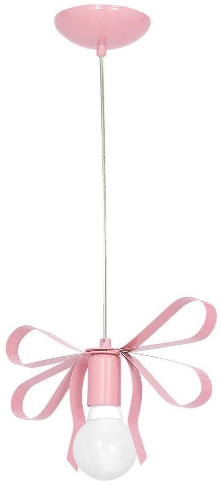 Dětský lustr NELA 1xE27/60W/230V světle růžová