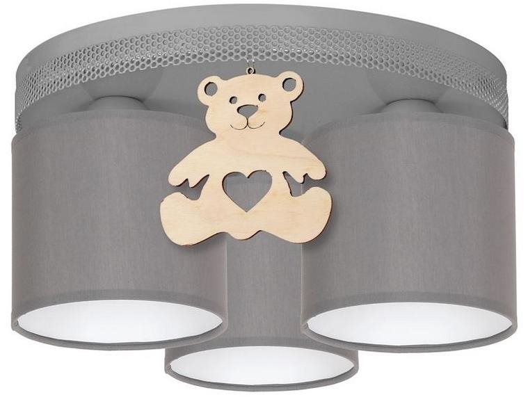 Dětské stropní svítidlo BEAR 3xE27/60W/230V