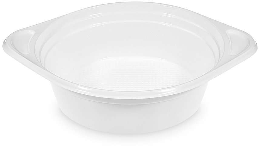 Wimex ECONOMY miska s oušky 500 ml, průměr 156 mm, bílá - 100 ks