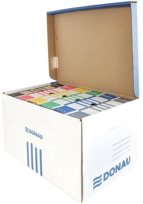 DONAU 55.8 x 37 x 31.5 cm, bílo-modrá