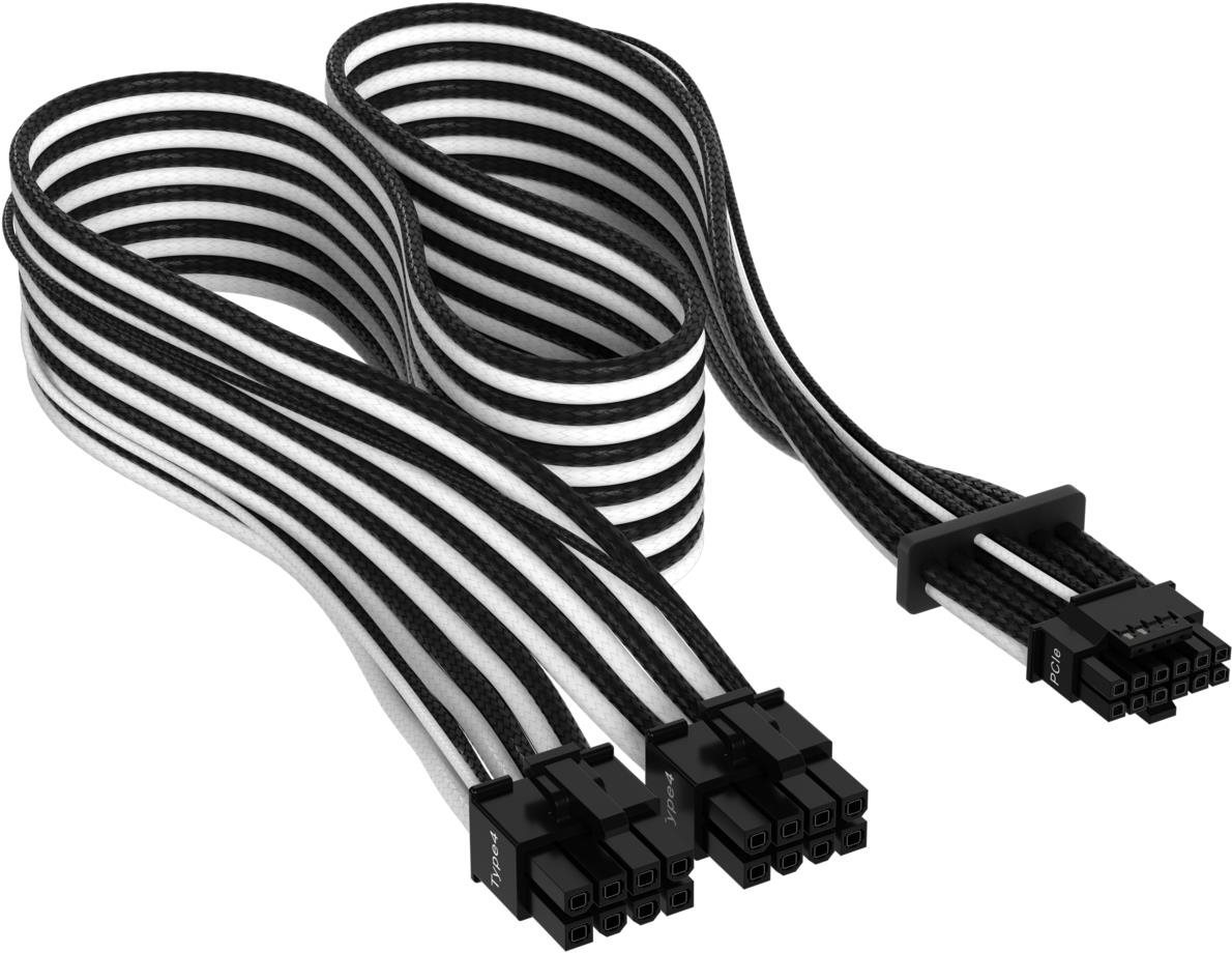 Corsair Premium Individually Sleeved 12+4pin PCIe Gen 5 12VHPWR 600W kabel