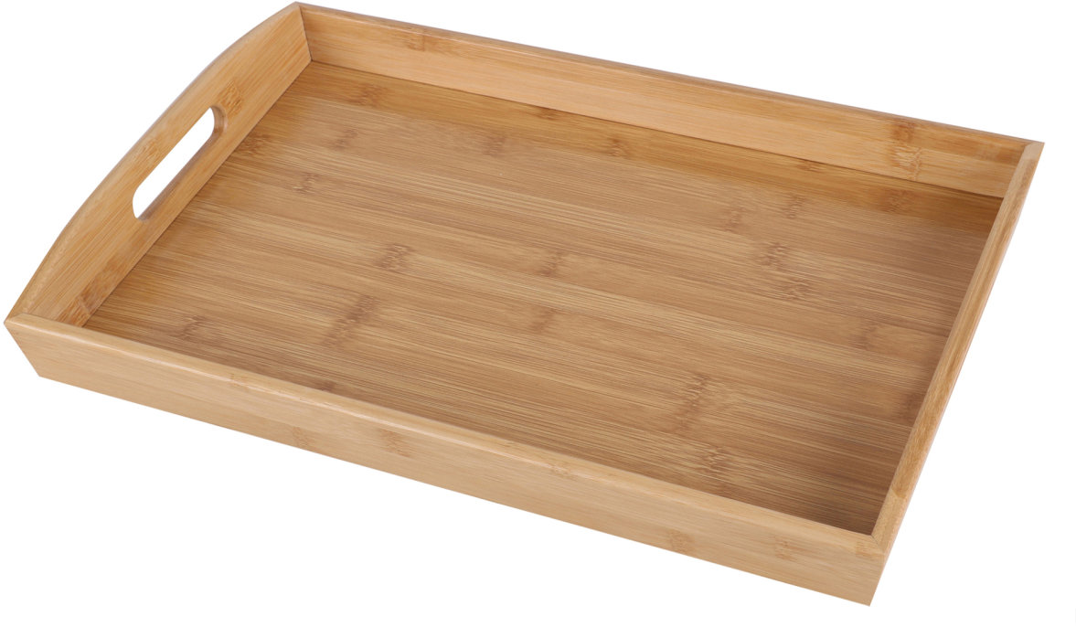 DOCHTMANN Servírovací podnos, bambus, 44 × 29 × 4 cm