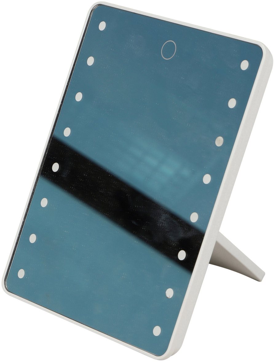 DOCHTMANN Kosmetické zrcátko s LED osvětlením 17 × 4 × 22 cm