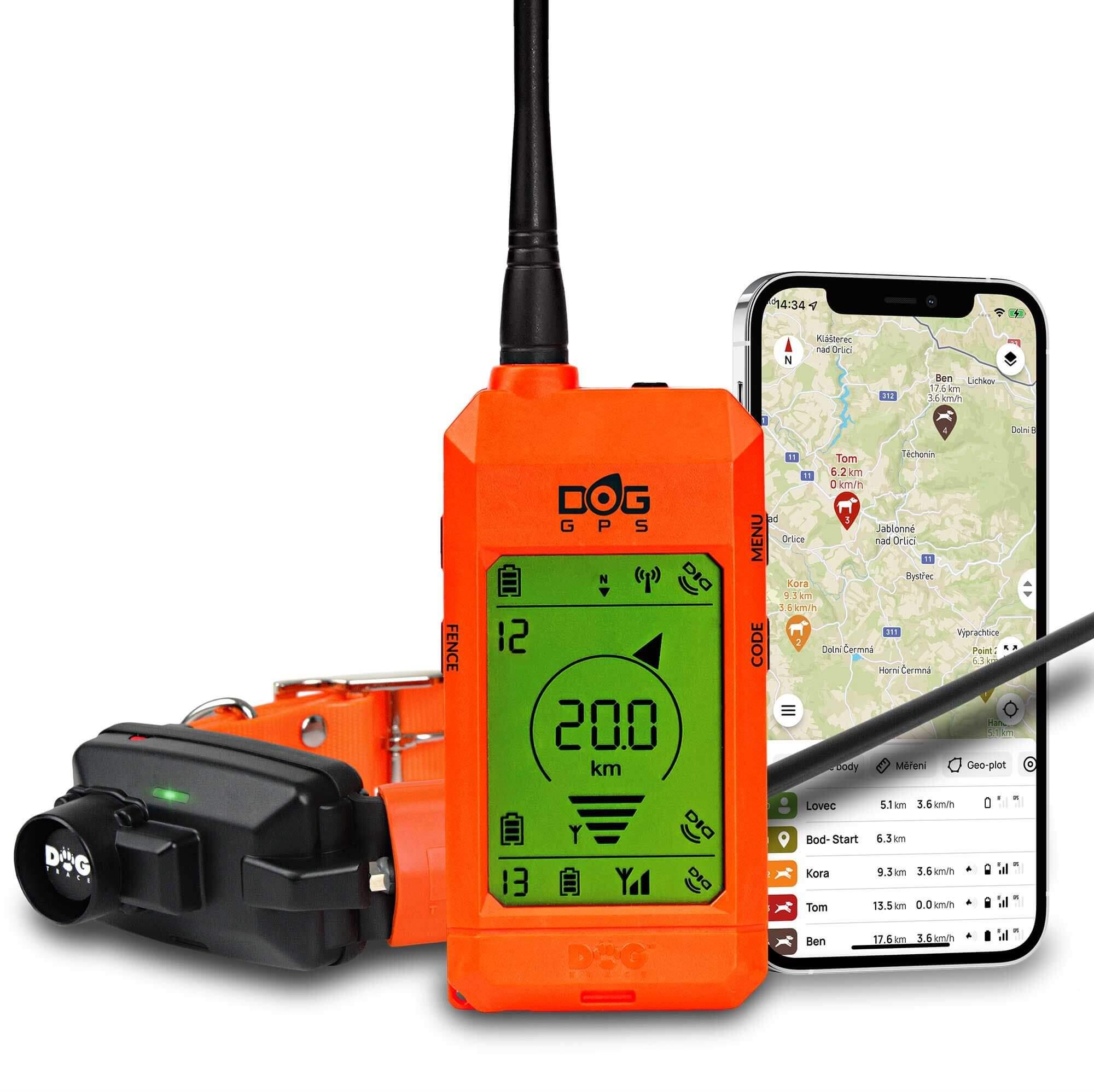 Dogtrace Vyhledávací zařízení se zvukovým lokátorem pro psy DOG GPS X30B