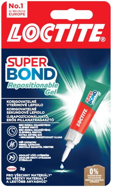 LOCTITE Super Bond Repositionable Gel 3 g