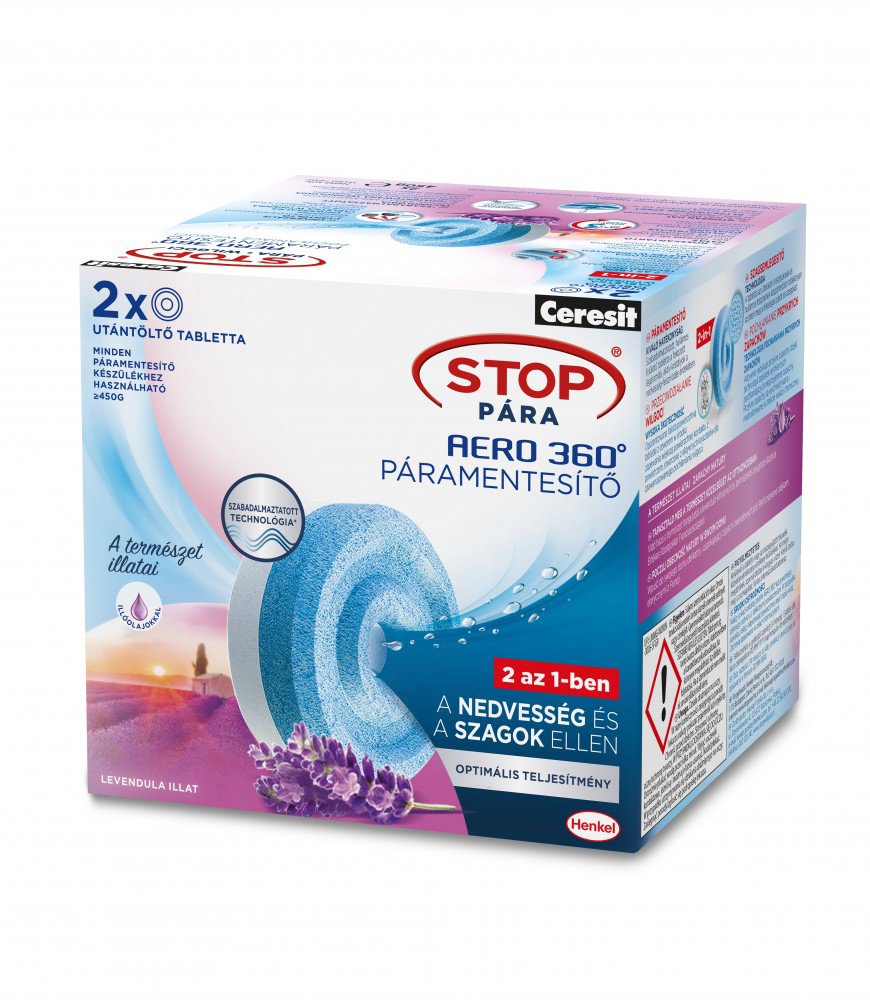 CERESIT Aero 360° Levandule 2× 450 g