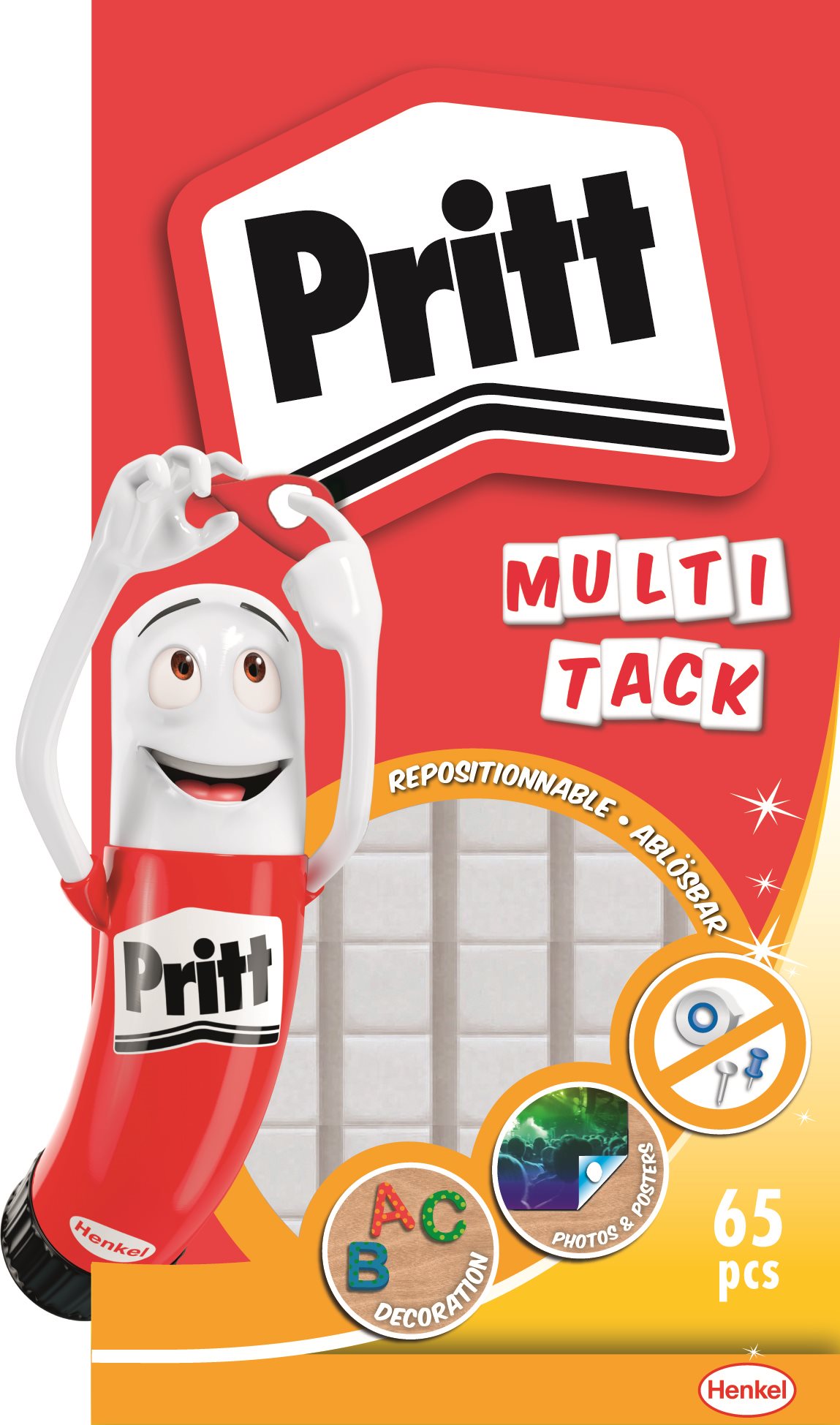 PRITT Multi Fix 65 ks - Lepidlo na papír pro kanceláře a domácnosti