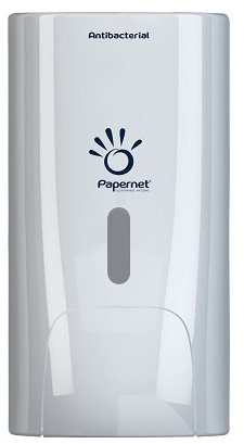 PAPERNET Dávkovač tekutého mýdla antibakteriální plast, bílý