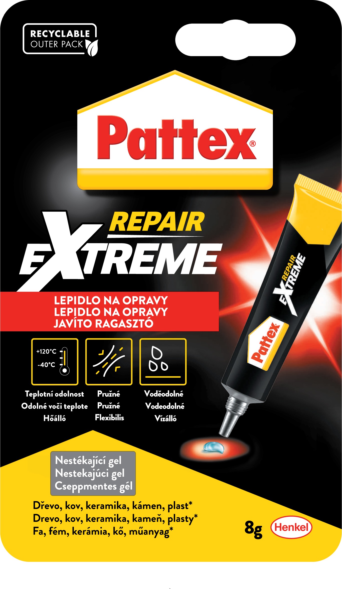 PATTEX Repair Extreme Univerzál Flextec 8 g