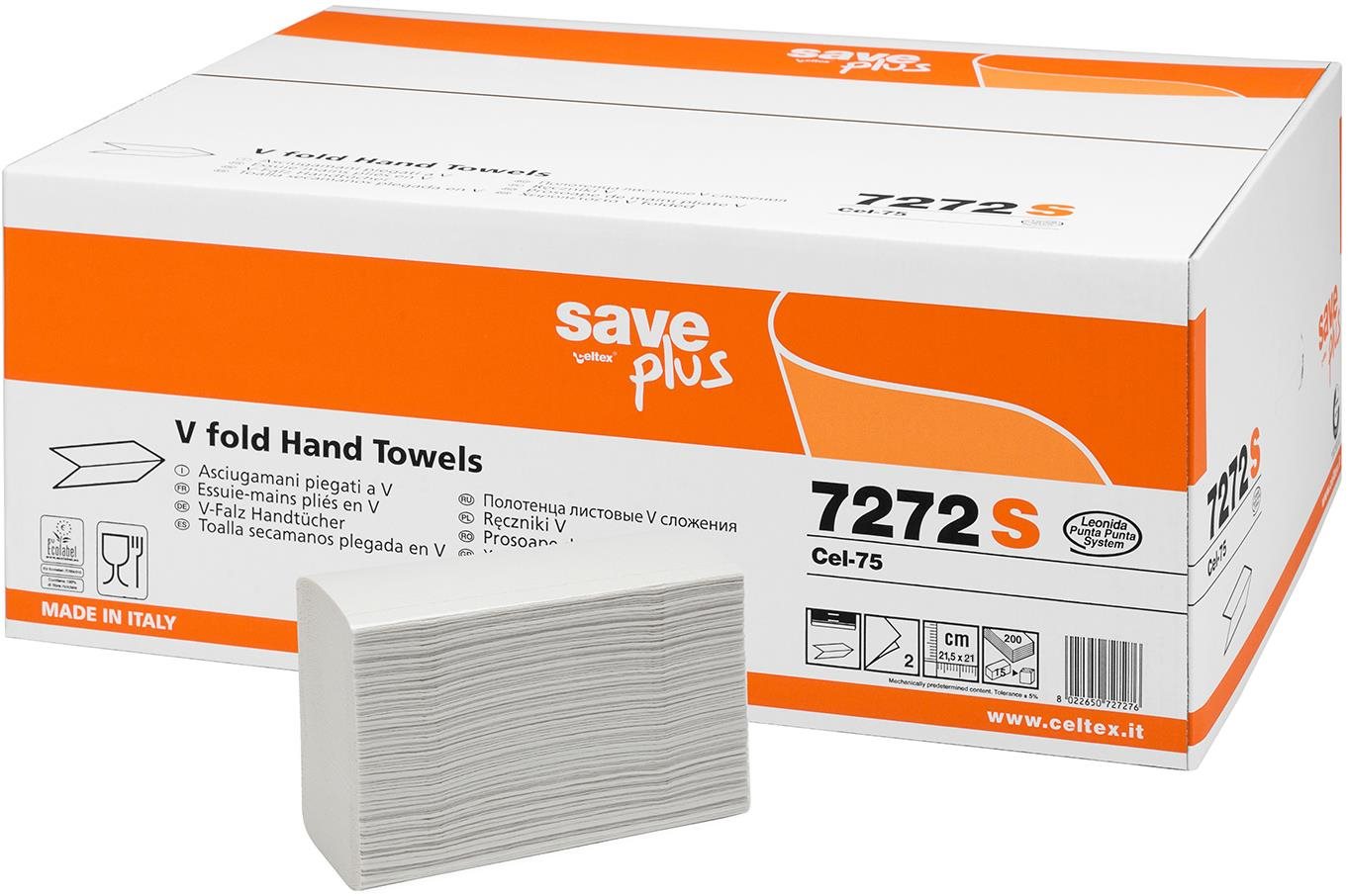 CELTEX Save Plus V Time skládané 3000 útržků