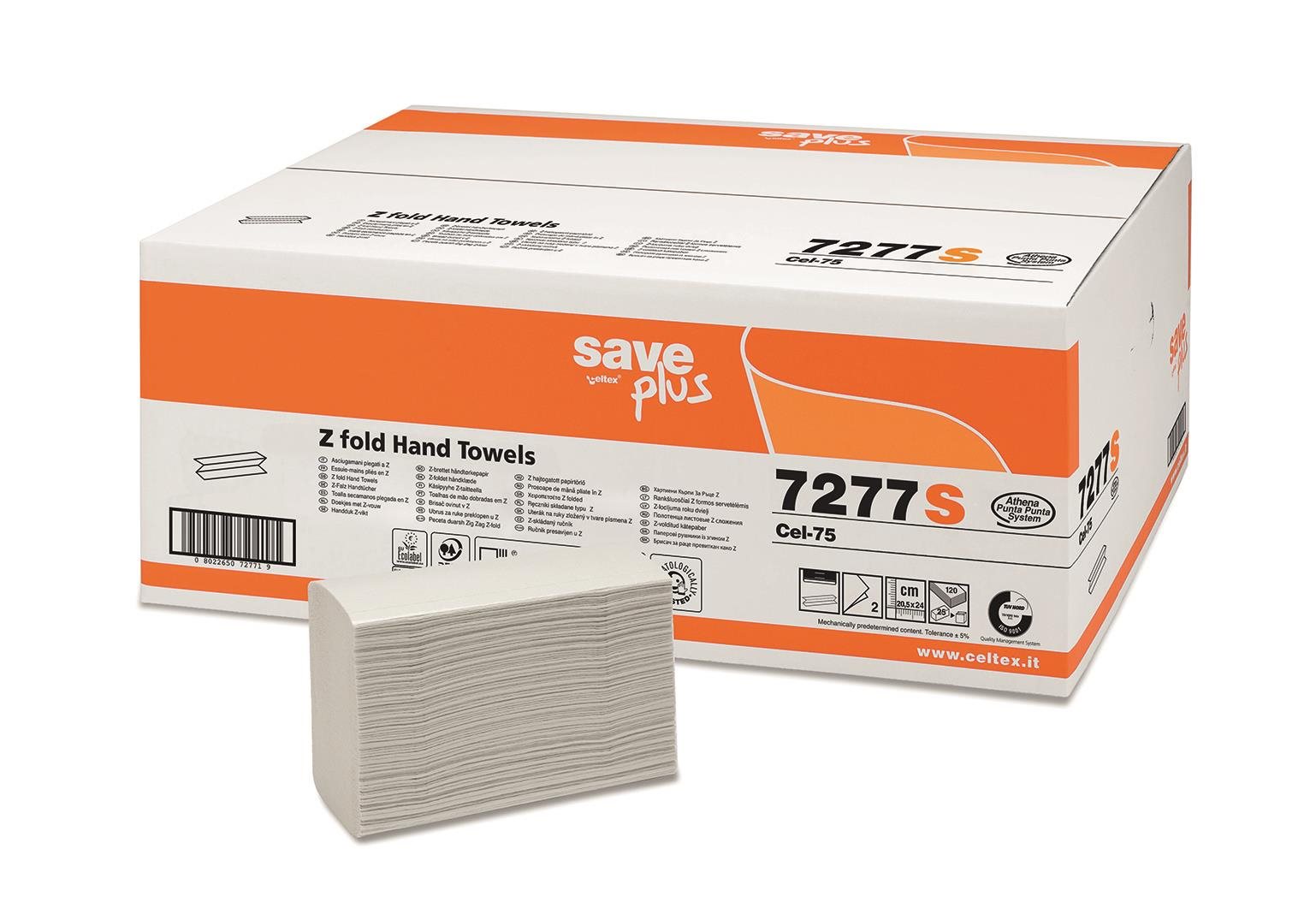 CELTEX Save Plus Z skládané 3000 útržků