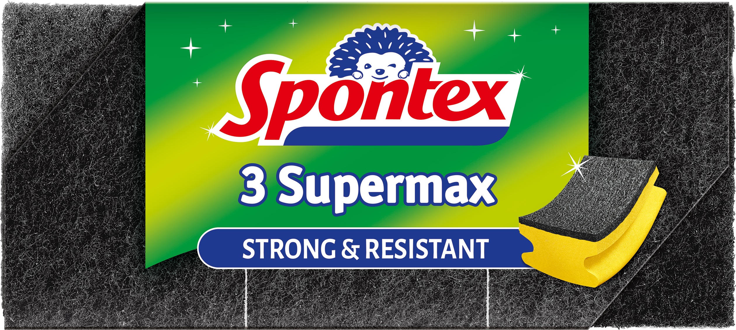 SPONTEX Super Max houba tvarovaná velká 3 ks