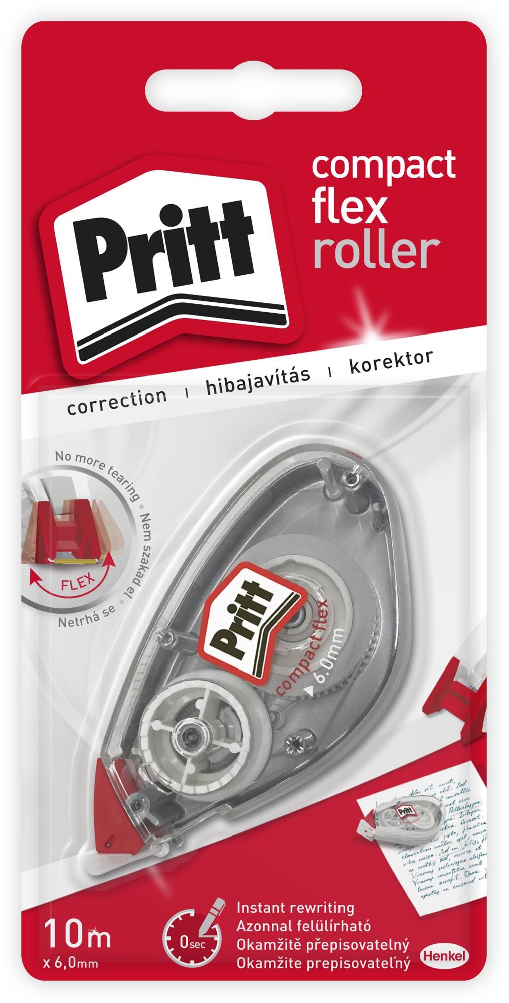 Korekční roller PRITT 6,0 mm × 10 m