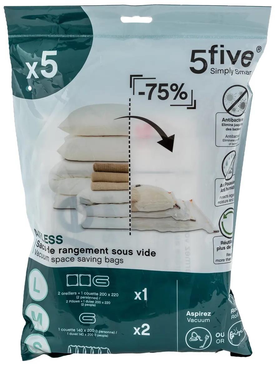 5FIVE Sada vakuových pytlů 5 ks