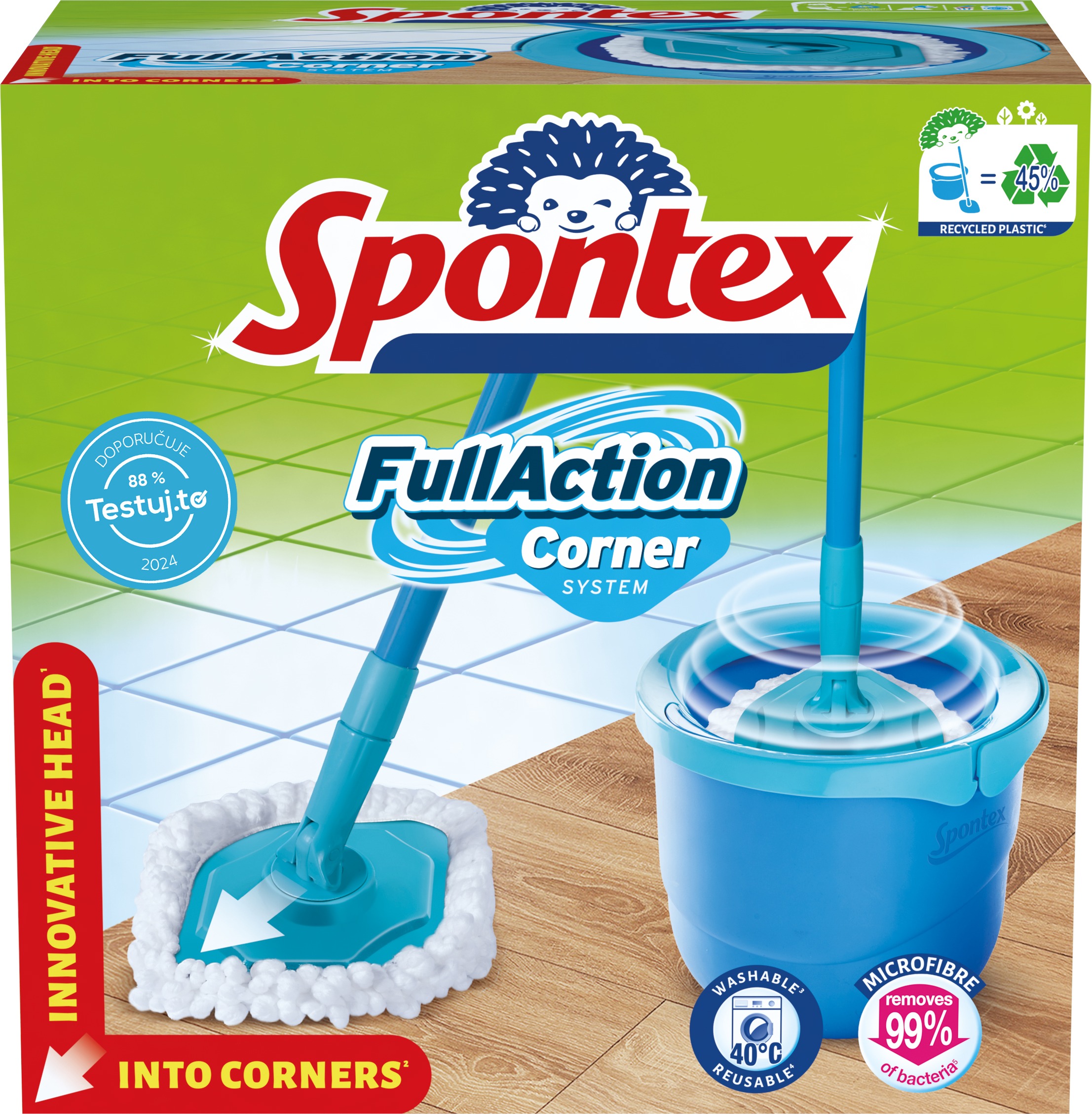SPONTEX Full Action Corner System