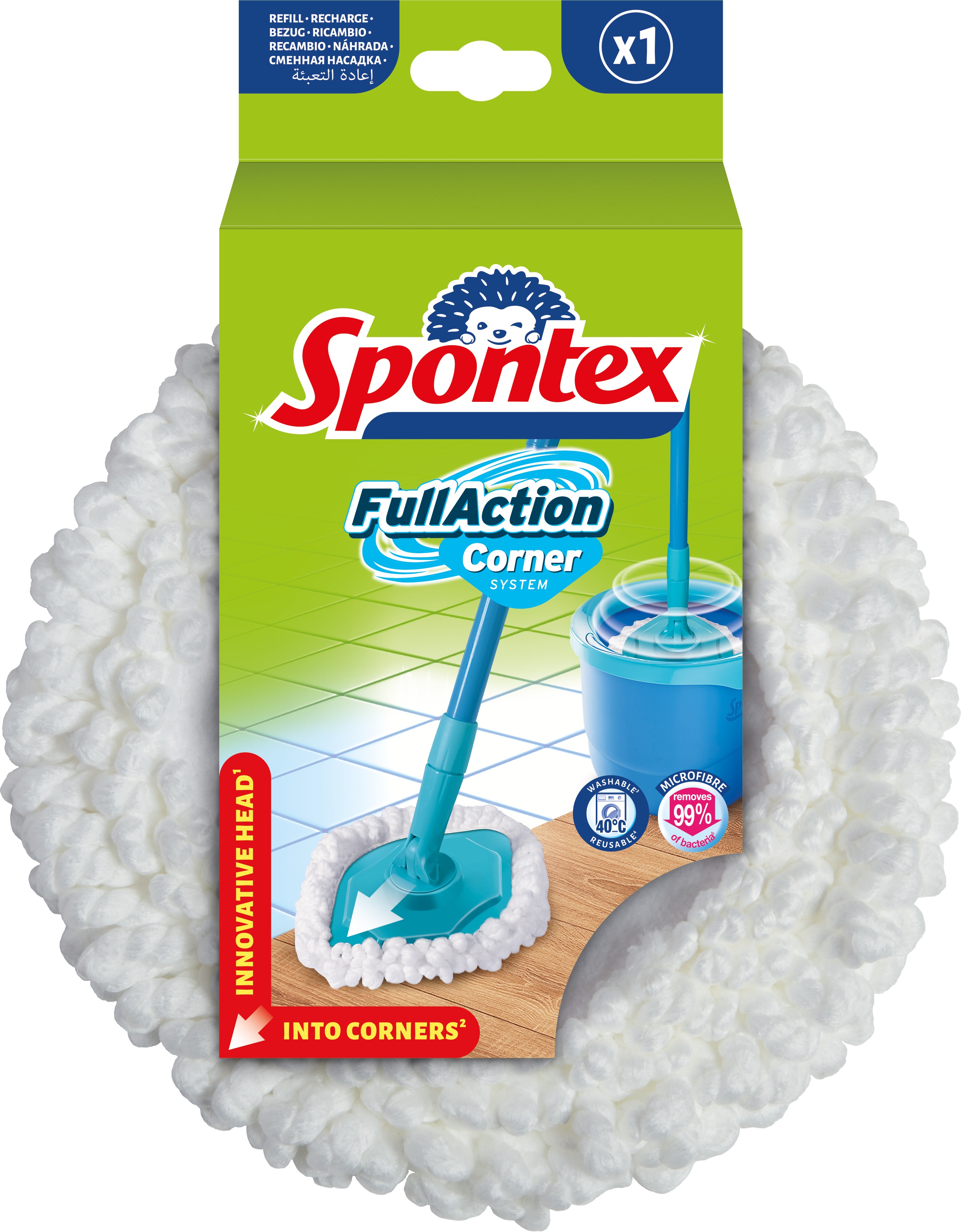 SPONTEX Full Action Corner náhrada