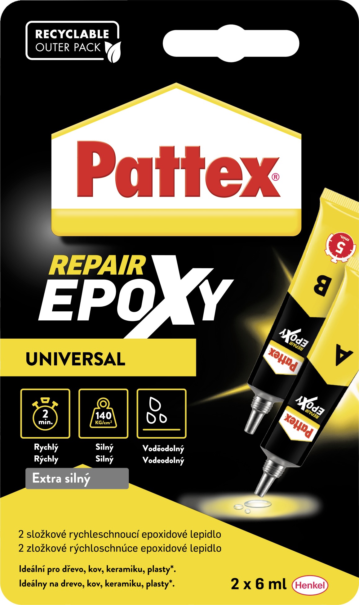 PATTEX Repair Epoxy Universal 12 ml