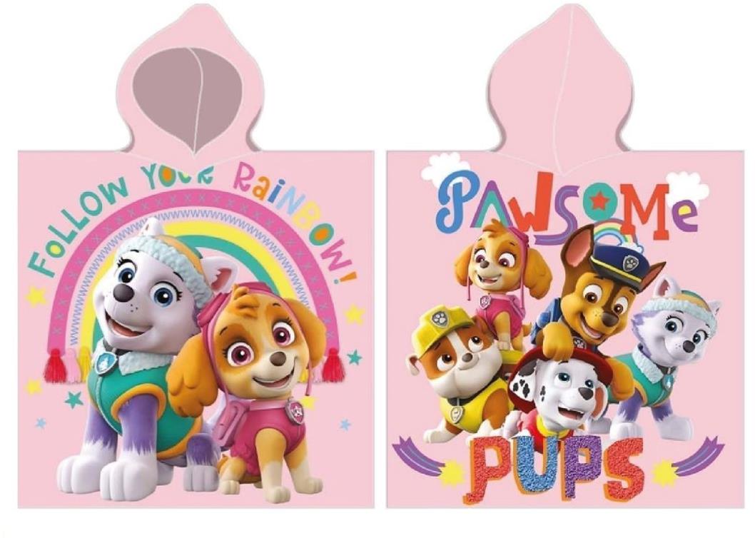 FARO Dětské pončo Paw Patrol Pawsome 55/110 cm
