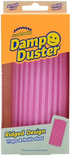 SCRUB DADDY Damp Duster, růžová