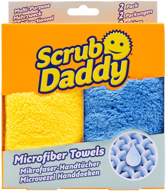 SCRUB DADDY Scrub Daddy utěrky z mikrovlákna 2 ks