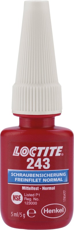 LOCTITE 243 zajišťovač šroubů 5 ml