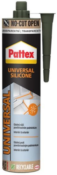 PATTEX Univerzální silikon transparentní 280 ml