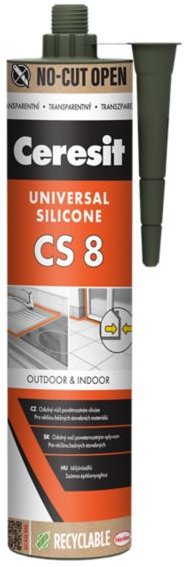 CERESIT CS 8 univerzální silikon transparentní 280 ml