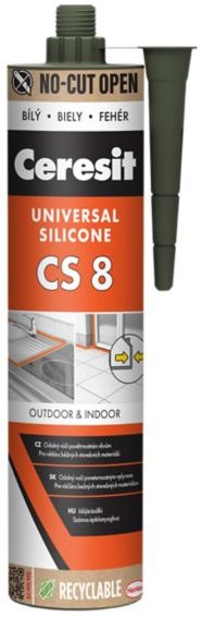 CERESIT CS 8 univerzální silikon bílý 280 ml