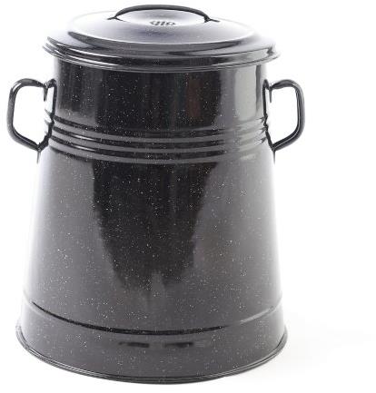 Beryl Olymp Nádoba na sádlo s poklicí, 5 l, černý granit
