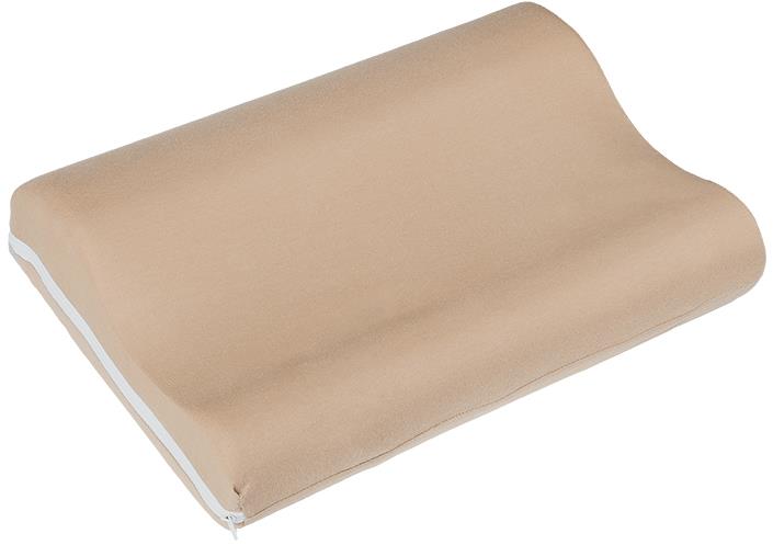 Bellatex Povlak na anatomický polštář Jersey, 45 × 30 cm, kávová