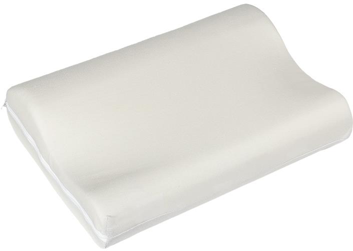 Bellatex Povlak na anatomický polštář Jersey, 45 × 30 cm, sv.šedá